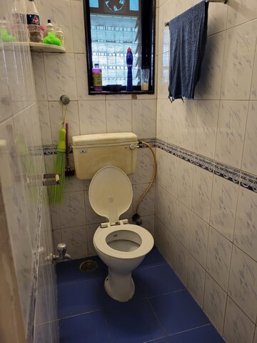 Bathroom in 1 BHK Apartment at Anand Chhaya, Prabhadevi – for Sale