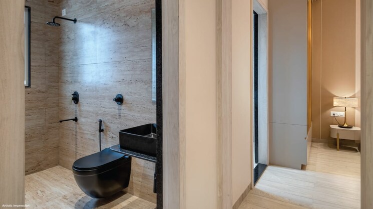 Attached Bathroom, ratan-prestige 3 Bedroom 1228 Sq.Ft. Apartment In Kharadi Pune 7479019