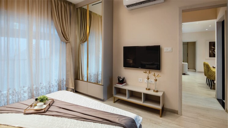 Bedroom, ratan-prestige 3 Bedroom 1228 Sq.Ft. Apartment In Kharadi Pune 7479019