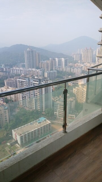 Balcony in 3 BHK Apartment at Piramal Vaikunth, Balkum Pada – for Sale