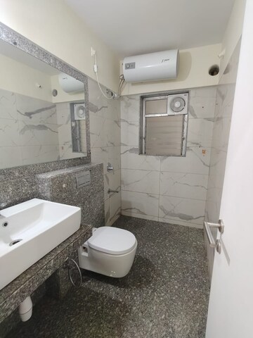 Bathroom in 1 BHK Apartment at Hiranandani Estate Solitaire C, Ghodbunder Road – for Sale