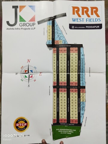  Plot – Map Location View at Peddapur - for Sale
