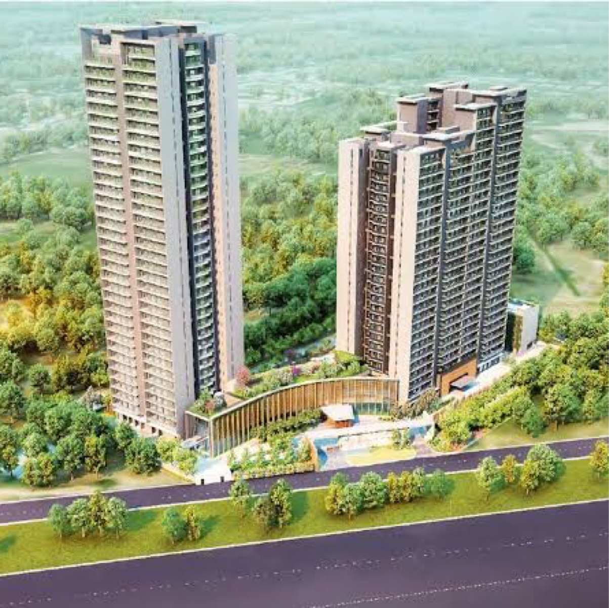 2 BHK Apartment For Resale in Krisumi Waterfall Residences Sihi Gurgaon  7481982