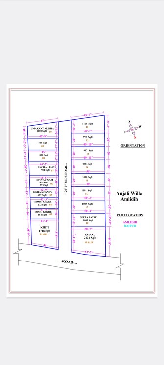 Plot For Resale in Amlidih Raipur  7482270