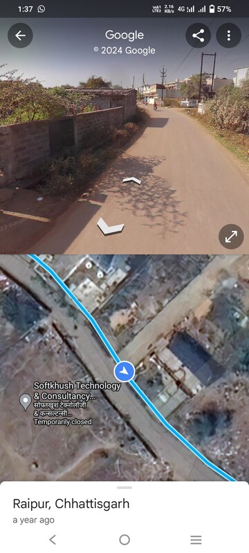  Plot – Map Location View at Amlidih - for Sale