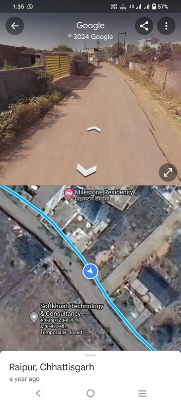  Plot – Map Location View at Amlidih - for Sale
