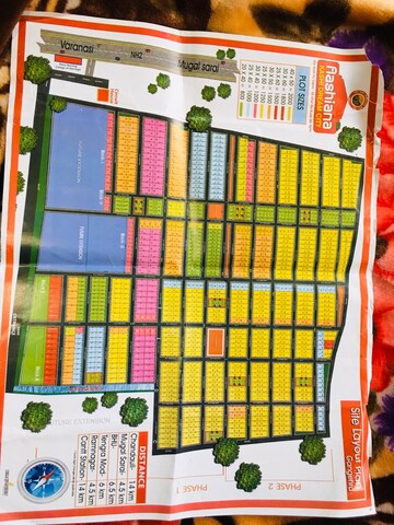  Plot – Map Location View at Kashi Green City, Kailashpuri Colony - for Sale