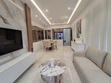 Living Room in 1 BHK Apartment at Superb Maximus Residency, Ashte – for Sale