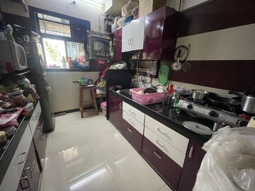 Kitchen in 1 BHK Apartment at Mandakini CHS, Dahisar East – for Sale