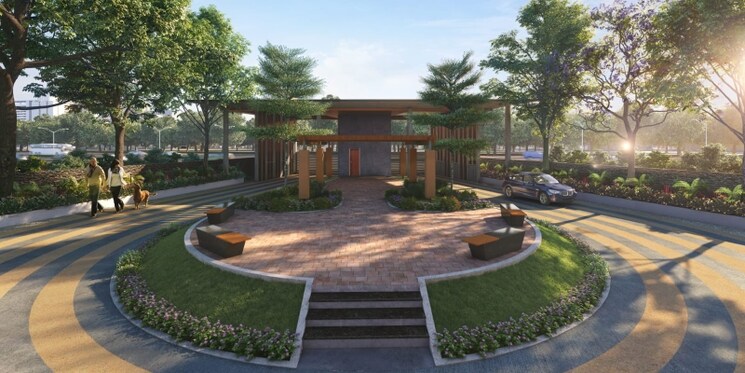 Garden, majestique-signature-towers 3 Bedroom 1683 Sq.Ft. Apartment In Balewadi Pune 7483941