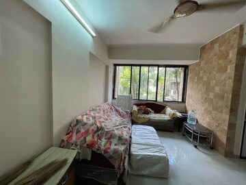 Living Room in 1 BHK Apartment at Panorama Park, Dahisar East – for Sale