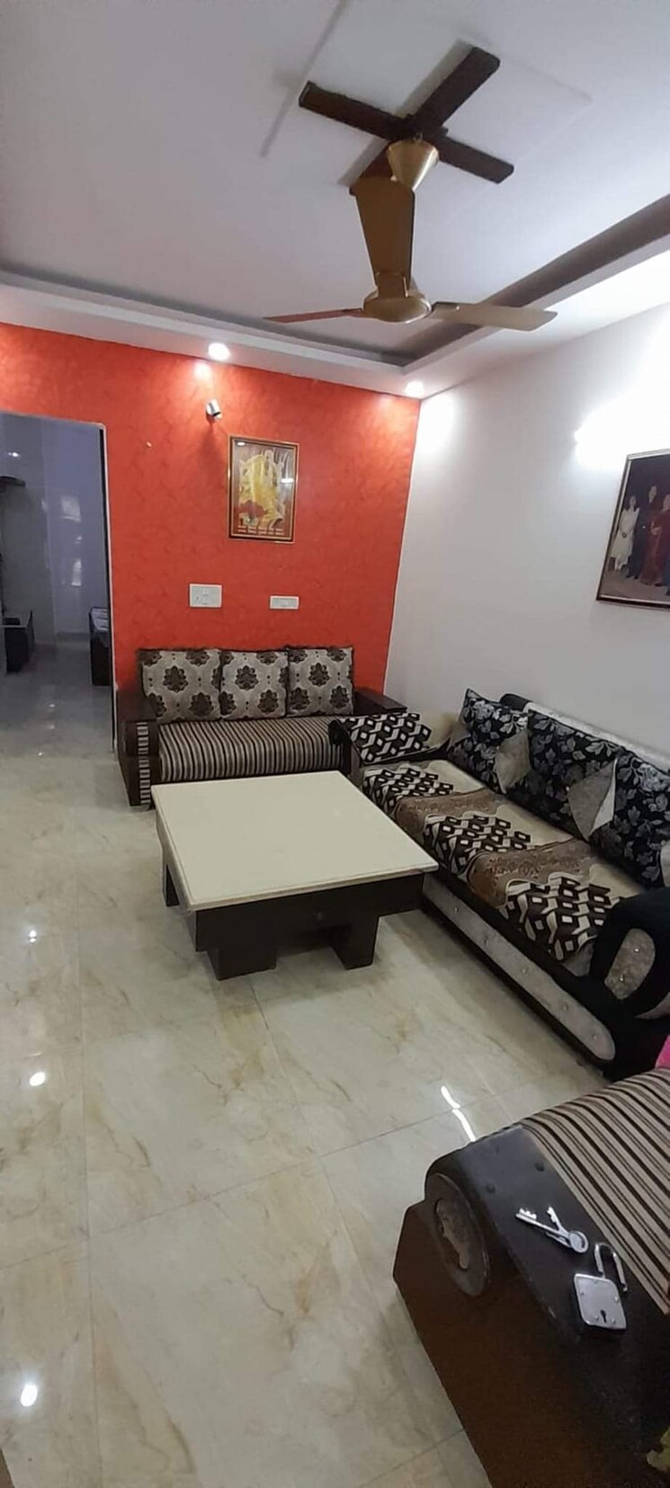 Living Room, aarti-deep 1 Bedroom 640 Sq.Ft. Apartment In Khadakpada Thane 7484995