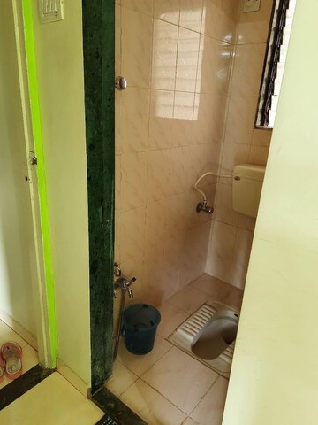 Bathroom in 1 BHK Apartment at Girishikhar Apartment, Borivali East – for Sale