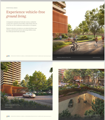 4 BHK Apartment – Exterior View View at Max Estate 360, Sector 88 - for Sale