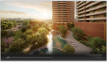 Swimming Pool in 4 BHK Apartment at Max Estate 360, Sector 88 – for Sale