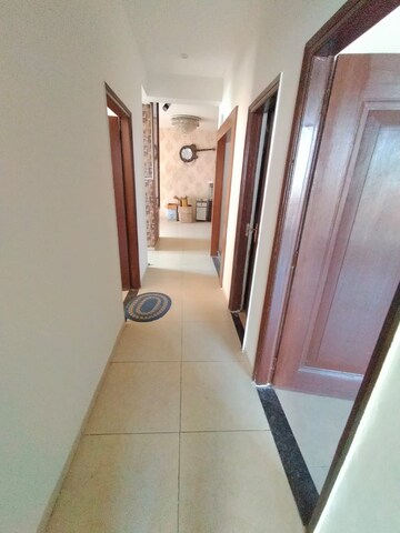 Building Lobby in 3 BHK Apartment at Sushma Crescent, Dhakoli Village – for Sale