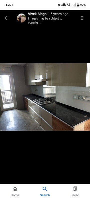 Kitchen in 3 BHK Apartment at DLF Park Place, Sector 54 – for Sale