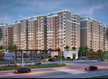 3 BHK Apartment – Exterior View View at Maya Green Lotus Utsav, International Airport Road - for Sale