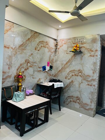 Living Room in 1 BHK Apartment at Terraform Everest Countryside Daffodil, Ghodbunder Road – for Sale