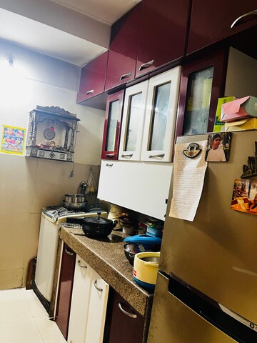 Kitchen in 1 BHK Apartment at Terraform Everest Countryside Daffodil, Ghodbunder Road – for Sale