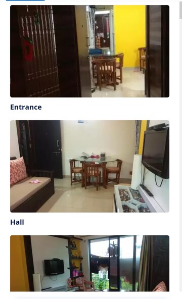 Master Bedroom in 1 BHK Apartment at Ram Pushpanjali Residency, Owale – for Sale