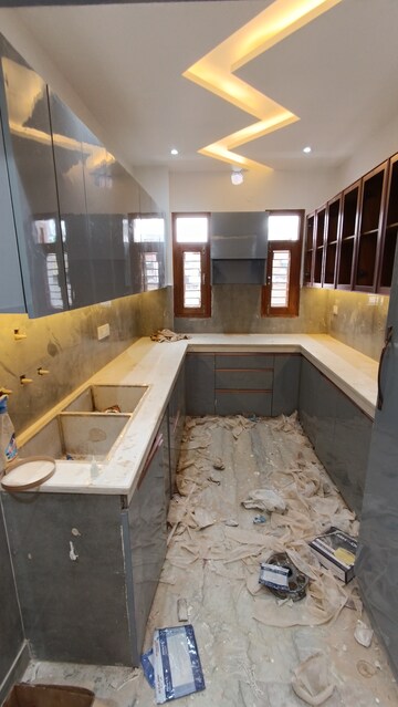 Kitchen in 3 BHK Builder Floor at Uttam Nagar – for Sale