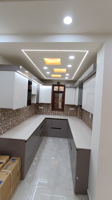 Kitchen in 3 BHK Builder Floor at Uttam Nagar – for Sale