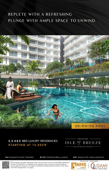 3 BHK Builder Floor For Sale in NMS Palm Amore, Sector 46