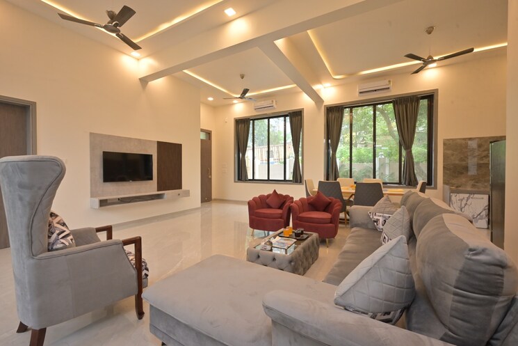 Living Room, ekta-world-lake-primrose 2.5 Bedroom 850 Sq.Ft. Apartment In Powai Mumbai 7487761
