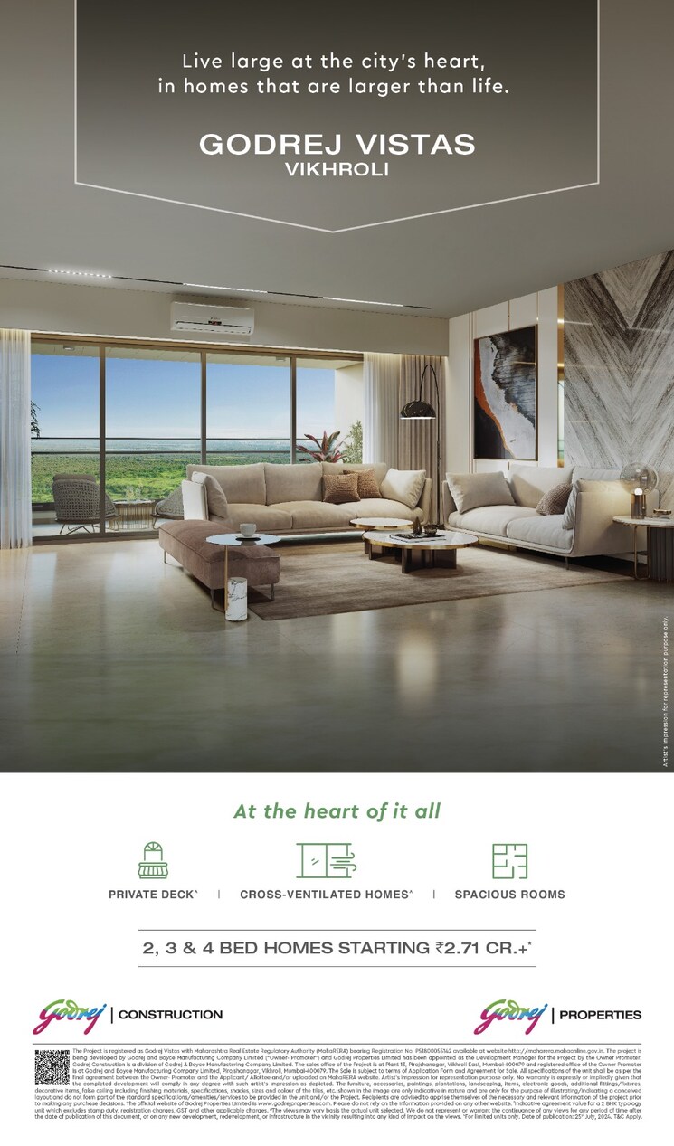 Living Room, godrej-vistas 4 Bedroom 1709 Sq.Ft. Apartment In Vikhroli East Mumbai 7487793