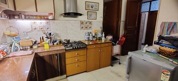 Kitchen in 3 BHK Builder Floor at Shivalik Colony – for Sale