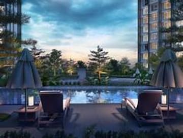 Swimming Pool in 3 BHK Apartment at Kumar Magna City, Manjri Budruk – for Sale