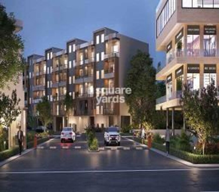 Exterior View, suncity-vatsal-valley 3 Bedroom 1430 Sq.Ft. Builder Floor In Gwal Pahari Gurgaon 7488104