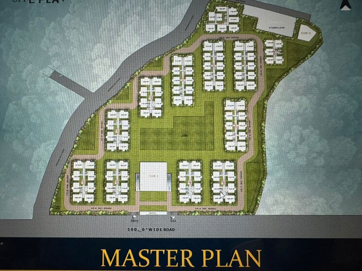 Master Plan, ananda-the-legacey 3 Bedroom 1955 Sq.Ft. Apartment In Puppalaguda Hyderabad 7488275