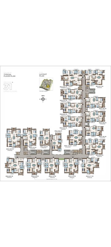 Master Plan in 3 BHK Apartment at Kondapur – for Sale
