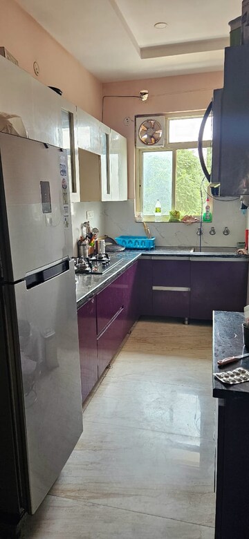 Kitchen in 3 BHK Builder Floor at Indraprastha Colony – for Sale