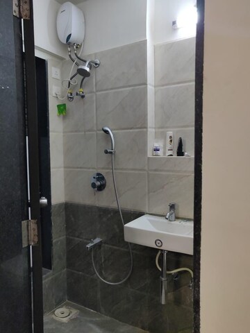 Bathroom in 1 BHK Apartment at Sethia Kalpavruksh Heights, Kandivali West – for Sale