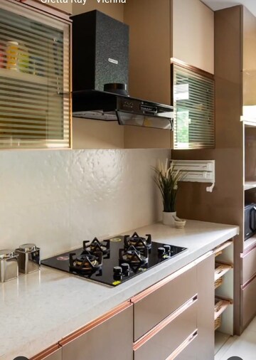 Kitchen in 3 BHK Apartment at Lodha Splendora, Ghodbunder Road – for Sale