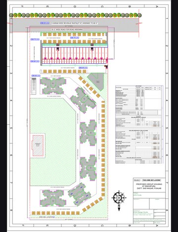 3 BHK Apartment – Map Location View at Nagla Road - for Sale