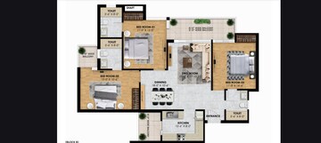 3 BHK Apartment For Sale in Nagla Road