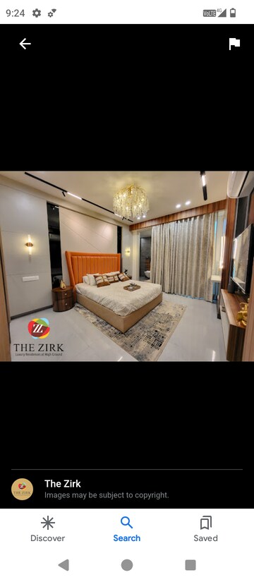 Bedroom in 3 BHK Apartment at Urban The Zirk, Nabha – for Sale