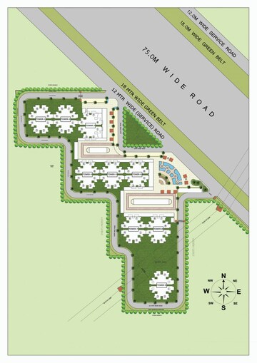 Master Plan in 2 BHK Apartment at Sector 99 – for Sale