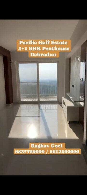 Building Lobby in 3 BHK Apartment at Pacific Golf Estate, Kulhan – for Sale