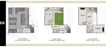 Floor Plan in 3 BHK Villa at Beeramguda – for Sale