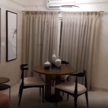 Living Room in 1 BHK Apartment at Eden Park At The Prestige City, V Kallahalli – for Sale