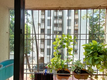 Balcony in 2 BHK Apartment at Lok Upvan Apartment Phase 2, Vasant Vihar – for Sale