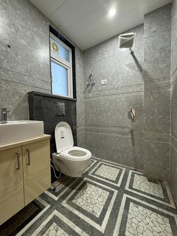 Bathroom in 3 BHK Builder Floor at Chattarpur – for Sale