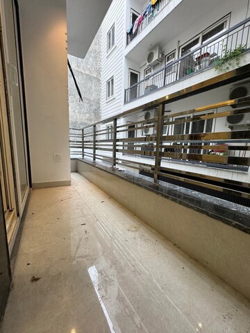 Balcony in 3 BHK Builder Floor at Chattarpur – for Sale