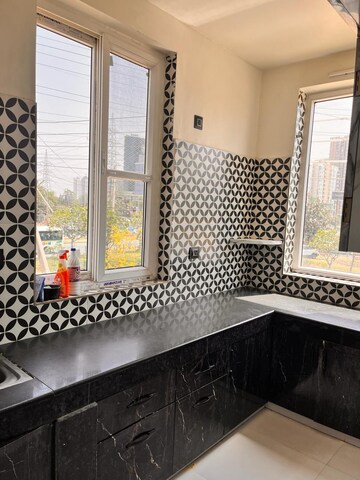 Kitchen in 3.5 BHK Builder Floor at Sushant Residency F Block, Sushant Lok Iii – for Sale