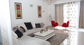Living Room in 2 BHK Apartment at Gaur Yamuna City 16th Park View, Gaur Yamuna City – for Sale